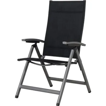 Doppler AVANTAGE antracit - zahradní hliníkové polohovací křeslo