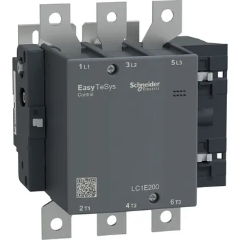 Stykač SCHNEIDER ELECTRIC SCHNEIDER Easy TeSys LC1E200M5 Stykač 3P, AC-3, 200A, 220V AC cívka, 50Hz LC1E200M5