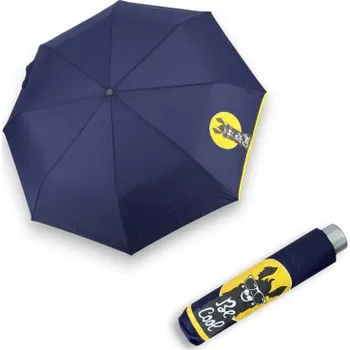 Deštník Doppler Mini Light Kids Navy Lama - dětský skládací deštník