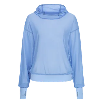 Jezdecká mikina Waldhausen Velmi lehká mikina s kapucí proti hmyzu Barva: Tmavě modrá, Velikost: XL