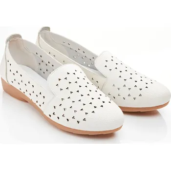 Dámské pantofle 3Pagen Obuv Tina bílá 37