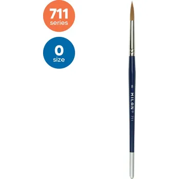 Umělecký štětec Štětec kulatý MILAN Fine Selection č. 0 - 711