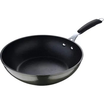 Pánev BERGNER Wok pánev s nepřilnavým povrchem MIDNIGHT 28 cm zelená BG-30129-GR