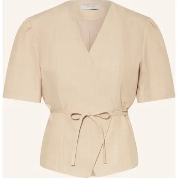 Neo Noir Dámská Zavinovací Halenka Simoni, světle hnědá /...