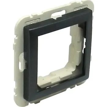 ELKO EP 90881 TIS - šedá Uni.mezirámeček-Kryt modulu série Quadro 45 90881TIS