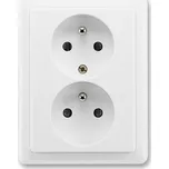 ABB Zásuvka dvojnásobná chráněná 5512C-2349 B1