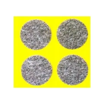 Podložka pod nábytek Filcové podložky šedé premium 5 mm fi 40 4 kusy