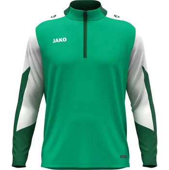 JAKO DYNAMIC mikina krátký zip vel. 128, zelená
