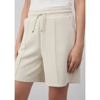 Dámské kraťasy s.Oliver dámské šortky z materiálu scuba krémové Velikost: 34