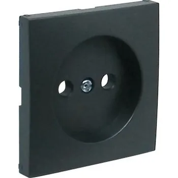 ELKO EP 90621 TIS - šedá Kryt pro jednofázovou zásuvku 90621TIS