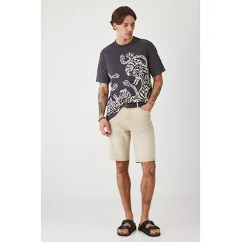 Tričko Medicine pánské, šedá barva, s potiskem RS25.TSMA11 GRX, vel. M