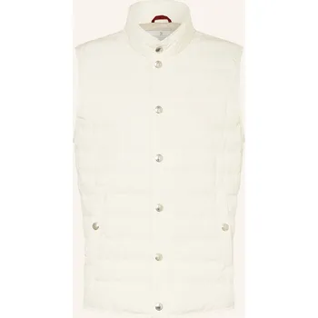 Pánská bunda Brunello Cucinelli Pánská Péřová Vesta, režná, 50