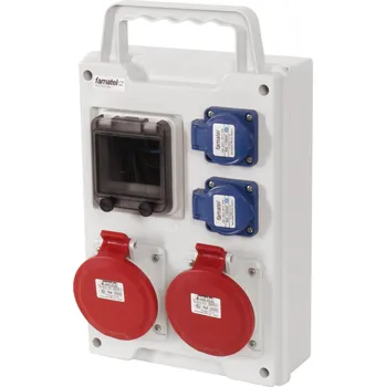 Rozvaděč FAMATEL Zásuvková skříň easyBox IP44EB 200020.V /4M EB415