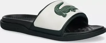 Pánské pantofle Pantofle Lacoste SERVE SLIDE DUAL pánské, zelená barva, 49CMA0040, EUR 46