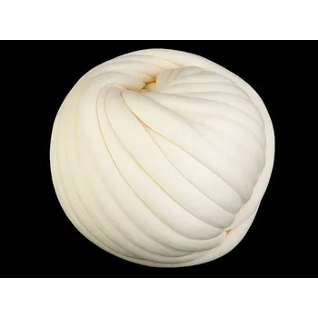 Příze Marshmallow silná Ø23 mm 750 g, barva 2 (903) krémová světlá