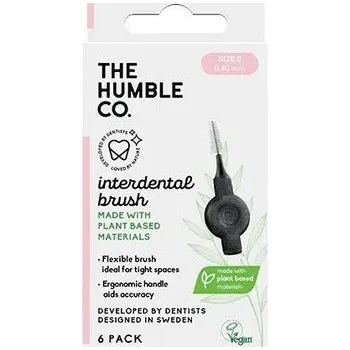 Zubní kartáček The Humble 0,40 mm fialový mezizubní kartáček 6 ks