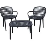 Balkonová sedací souprava plastová, Doppler Polikoro