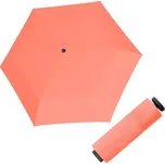 Doppler Fiber Mini Compact uni Neon Coral - dámský skládací deštník