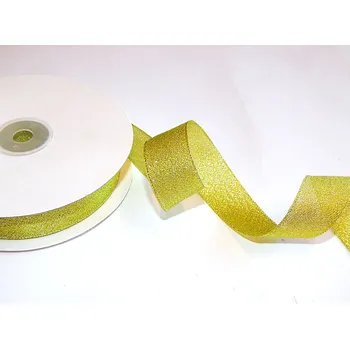 Stuha Stuha lurexová metalická, WB7028, šíře 12 mm/ návin 32 m