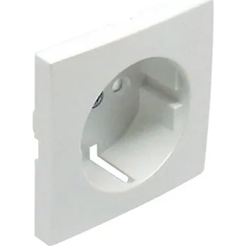 ELKO EP 90632 TGE - ledová Kryt zásuvky Schuko s clonkou 90632TGE