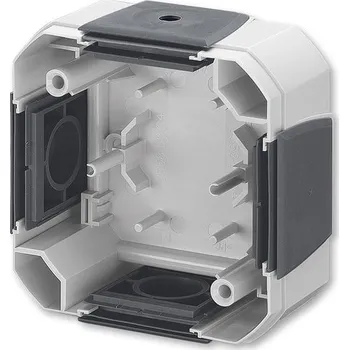 Elektroinstalační krabice ABB Krabice nástěnná se 4vstupy, pro násobnou montáž spínačů 3559N-Cxxxx Variant+ 3559N-A05450 S