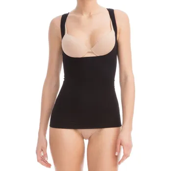 Farmacell Dámské stahovací push-up tílko Barva: Černá, Velikost: L