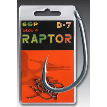 Rybářský háček Háčky ESP Raptor D7 Vel.2