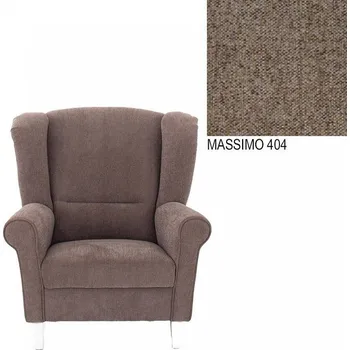 Křeslo AVA JIM XXL Čalúnená časť MASSIMO 404 KRESLO XXL