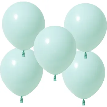 Balónek 5 kusů Balónky 12 palců 30 cm PASTELOVÁ MÁTOVÁ pro helium nebo vzduch