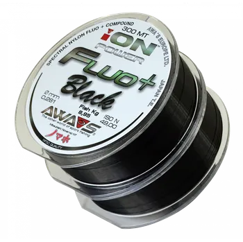 Vlasec AWA-S Ion Power Fluo+ Black 2 Spoolsx300Mt Connected 0,286Mm