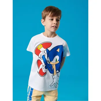 Dětská móda Sinsay - Tričko Sonic the Hedgehog - bílá - 302DZ-00X - 302DZ-00X-98