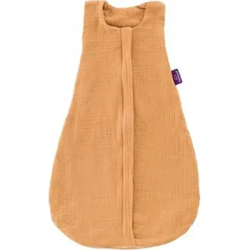 Spacák TRÄUMELAND Letní spací pytel Liebmich Musselin Braun 70 cm