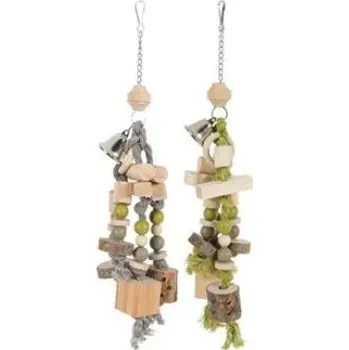 Krmítko pro ptáka Hračka pro papoušky CALLAO L dřevěná Zolux