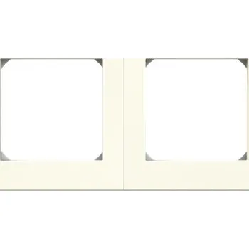 ABB Rámeček dvojnásobný, pro vodorovnou i svislou montáž (3901H-A05020 17) 2CHH015020A6017