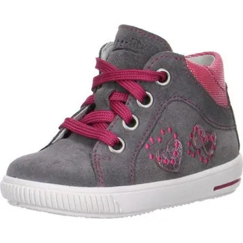 Dívčí polobotky Dívčí celoroční boty MOPPY, Superfit, 0-00042-06, šedá - 20