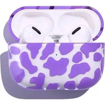 Příslušenství pro sluchátka Pouzdro na AirPods 2 průhledné s leopardím vzorem