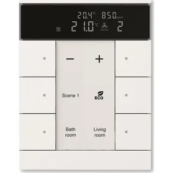 vypínač ABB Tenton prvek ovládací 6násobný s termostatem, IAQ 2CKA006220A0866