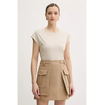 Pánské tričko Tričko Morgan DYROU béžová 80X, vel. M