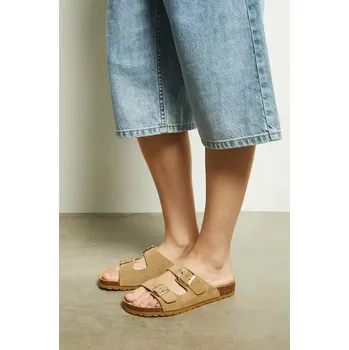 Dámské pantofle Semišové pantofle Medicine dámské, béžová barva RS25.OBD509 08X, EUR 38