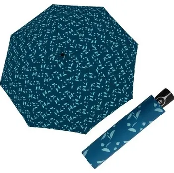 Deštník Doppler Fiber Magic Joy blue – dámský plně automatický deštník