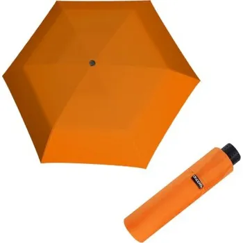 Deštník Doppler Fiber Havanna Uni Vibrant orange - dámský skládací deštník