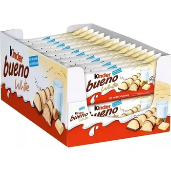 Čokoláda Ferrero Kinder Bueno White 2ks 39g balení 30ks