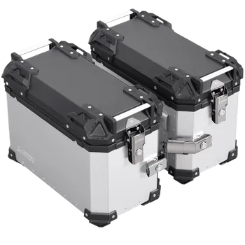 Zavazadlo na motocykl LS2 Side ALUCASES Silver 38+38L for BMW 750/850 GSI