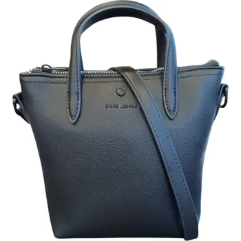 Kabelka David Jones dámská malá kabelka do ruky černá CM7428 BLACK-černá