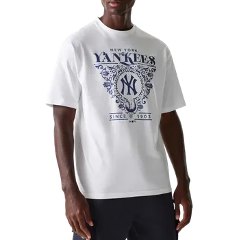 Pánské tričko Triko Era MLB New York Yankees Floral Graphic Oversized T-Shirt 60667845-60667845 Velikost S