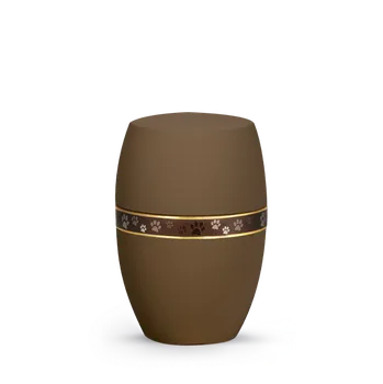 Smuteční dekorace Zvířecí urna Infinity Sorrento - Café 1,5l