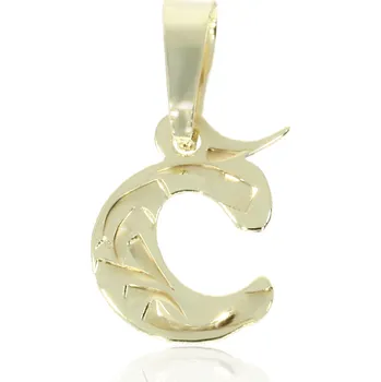 Přívěsek Zlatnictví Helios Zlaté písmenko Č