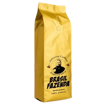 Káva Johnny Coffee Brasil Fazenda - Tmavě pražená 250g