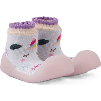 Kojenecké oblečení Chameleon Ponožkové botičky Unicorn vel. 125