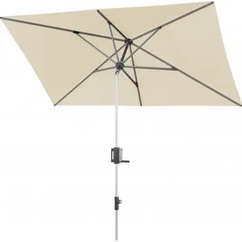 Slunečník Knirps KNIRPS APOLL 260 x 165 cm - zahradní středový slunečník : Barva slunečníku - Přírodní